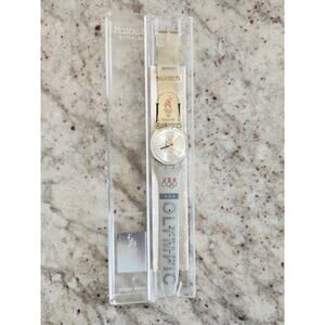 Swatch Special Gz150j Olympic Team Usa NewIn box with paperwork and battery
